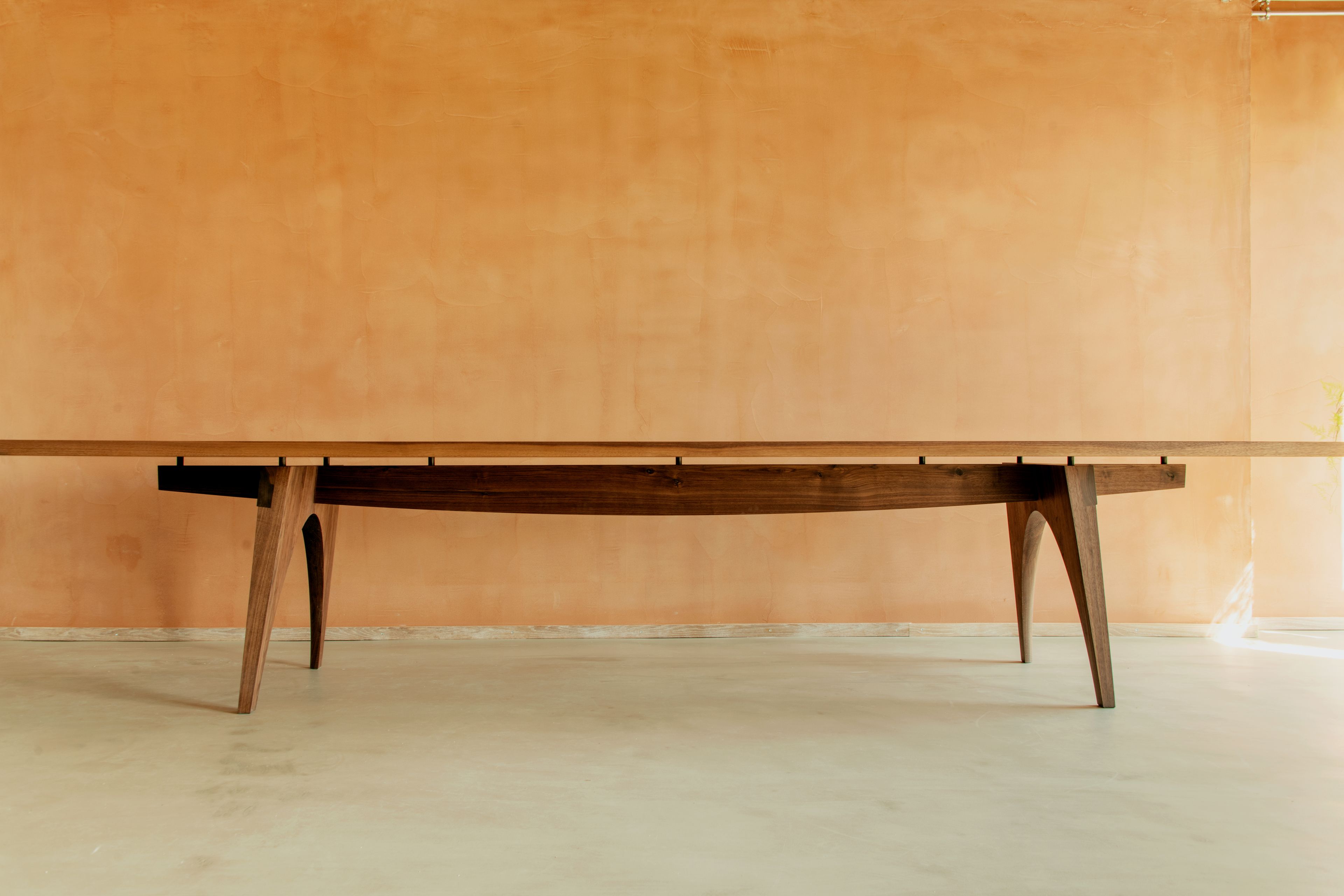 Archival Studies Walnut Office Table 6