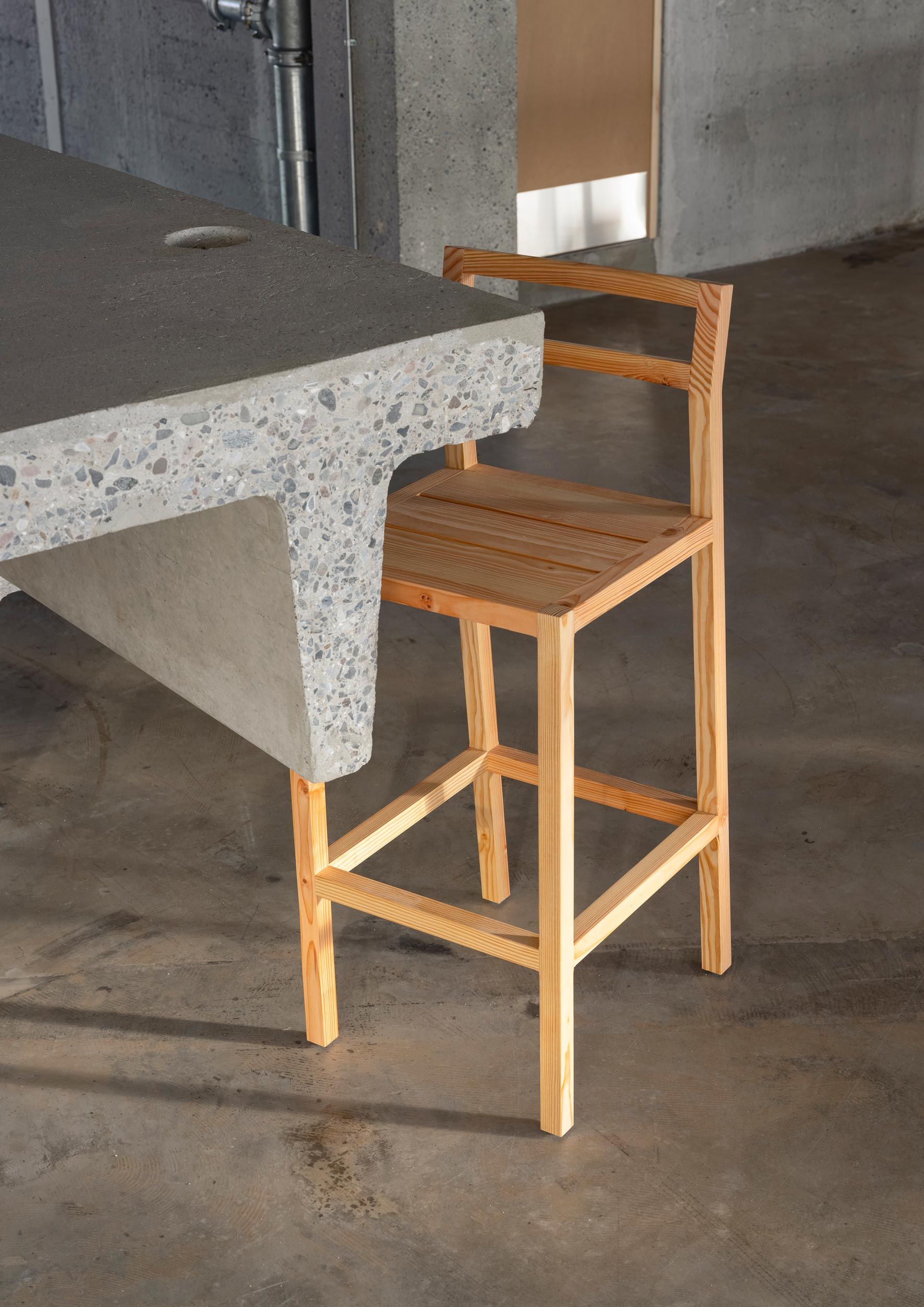 Archival Studies Thoravej Douglas High Chair Hampus Berndtson 3