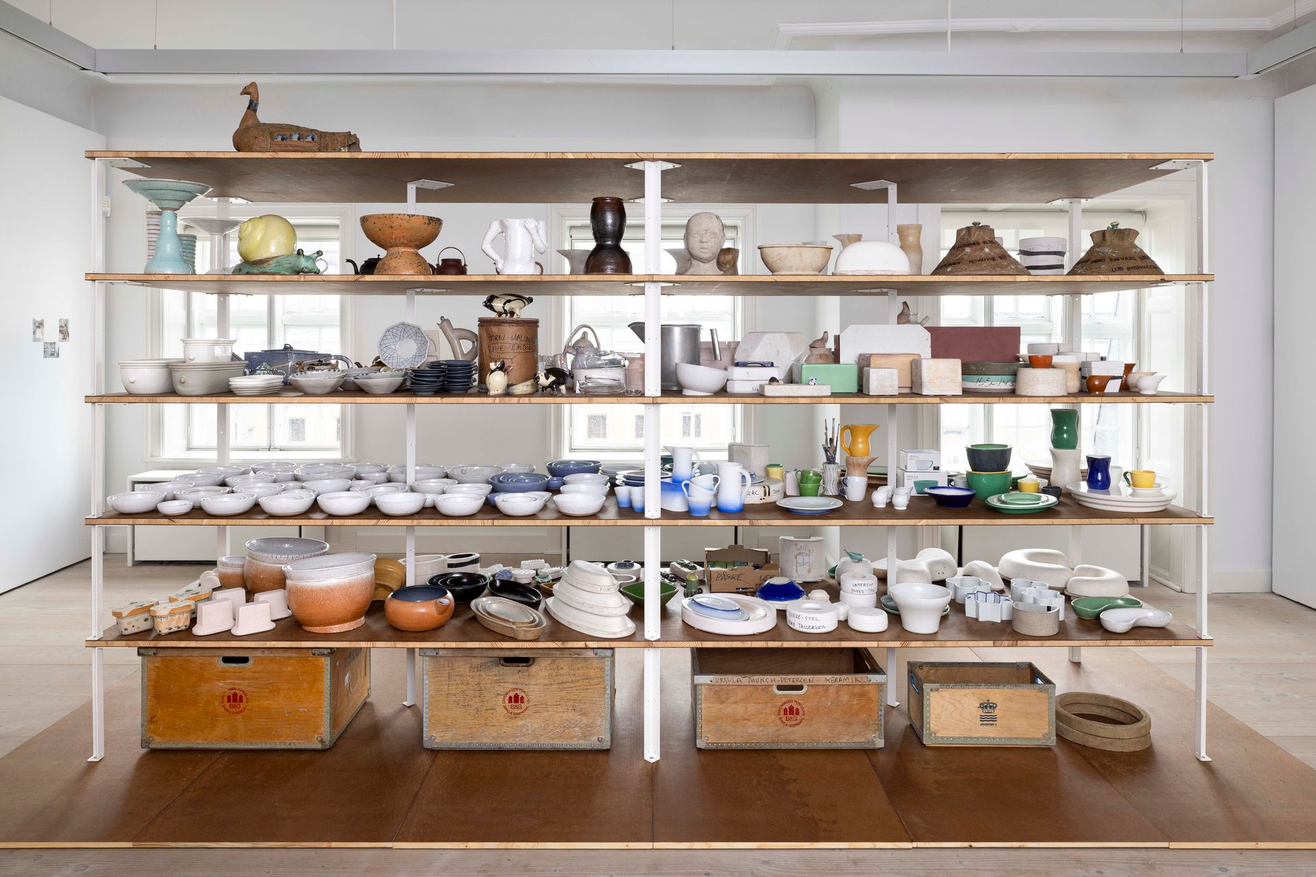 Ursula Munch Petersen, Lyst, 2026. Installation view. Gammel Strand_Foto Jan Søndergaard